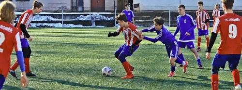 Přípravné utkání MFK Trutnov - FK Jaroměř, 12.2.2022, foto: Vaclav Mlejnek